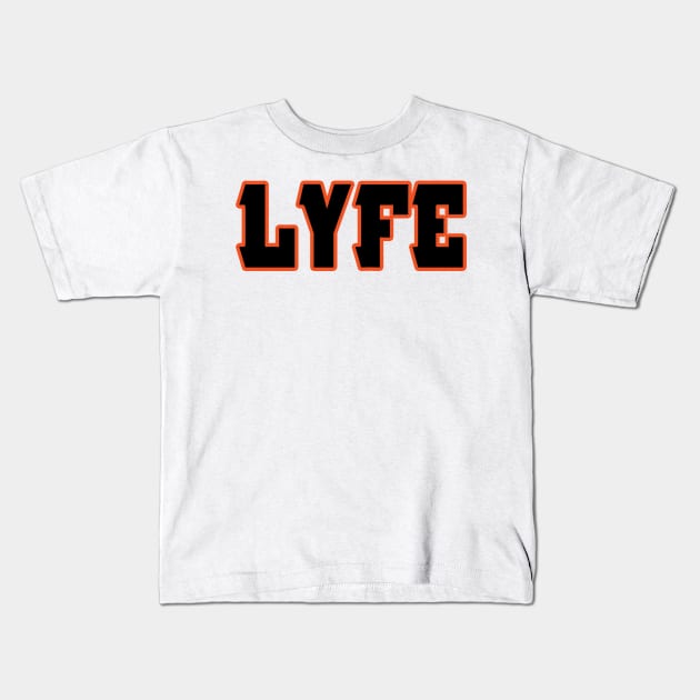 Cincinnati LYFE!!! Kids T-Shirt by OffesniveLine